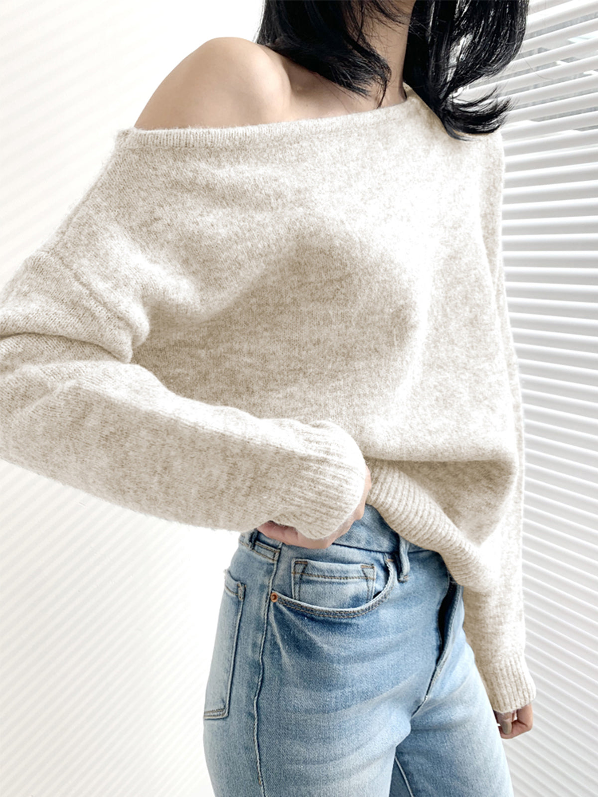 Tamia | Asymmetrische Trui voor Dames