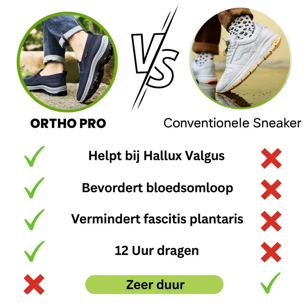OrthoStep Comfortabele Orthopedische Schoenen