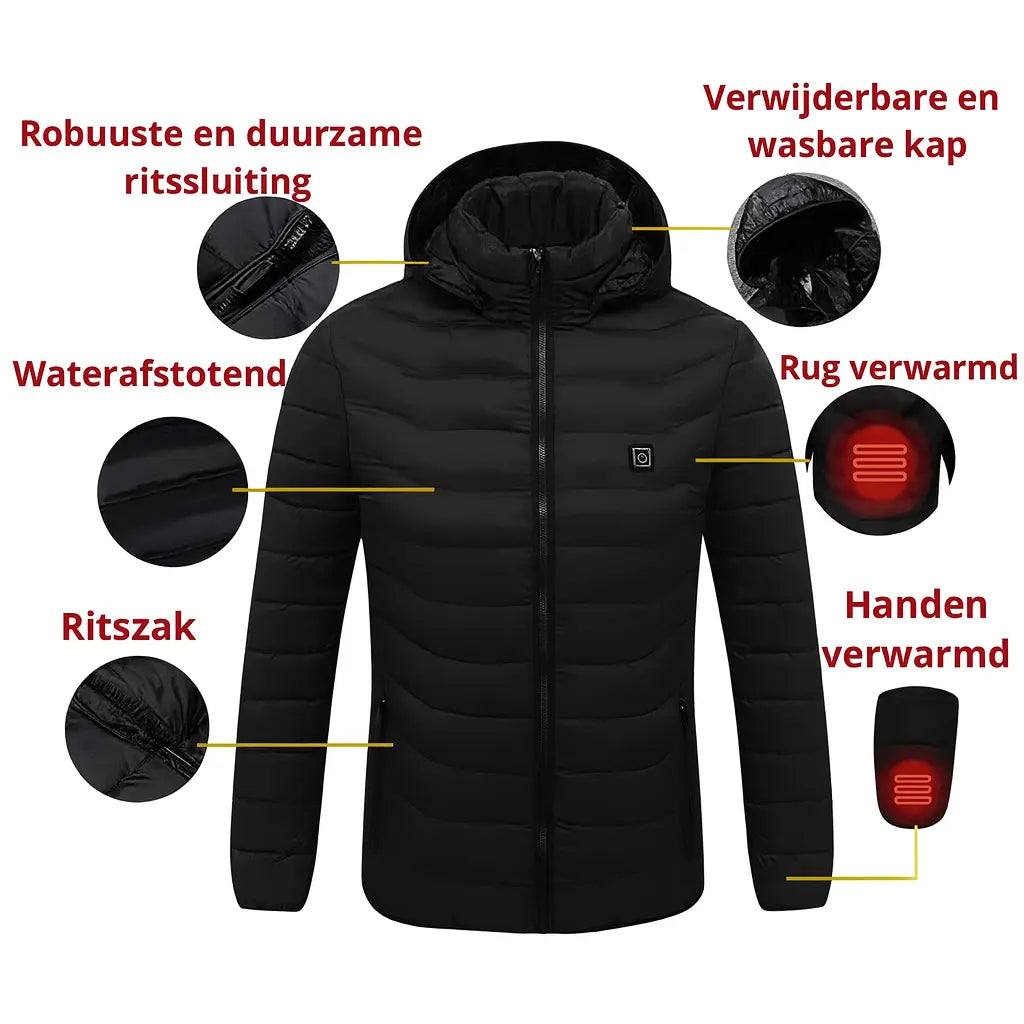 ThermoPro | Verwarmde Thermojack voor Mannen