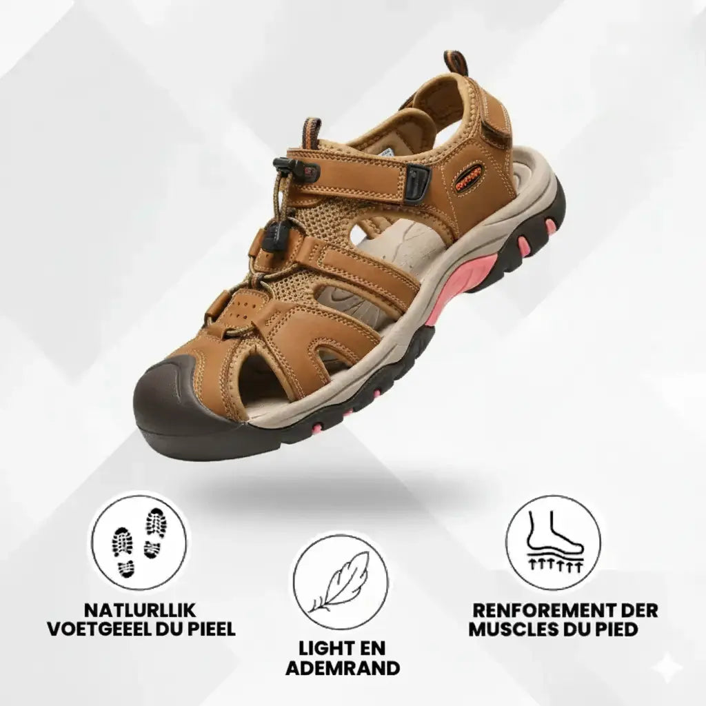 Heren Sandalen van Echt Leer Gladiator