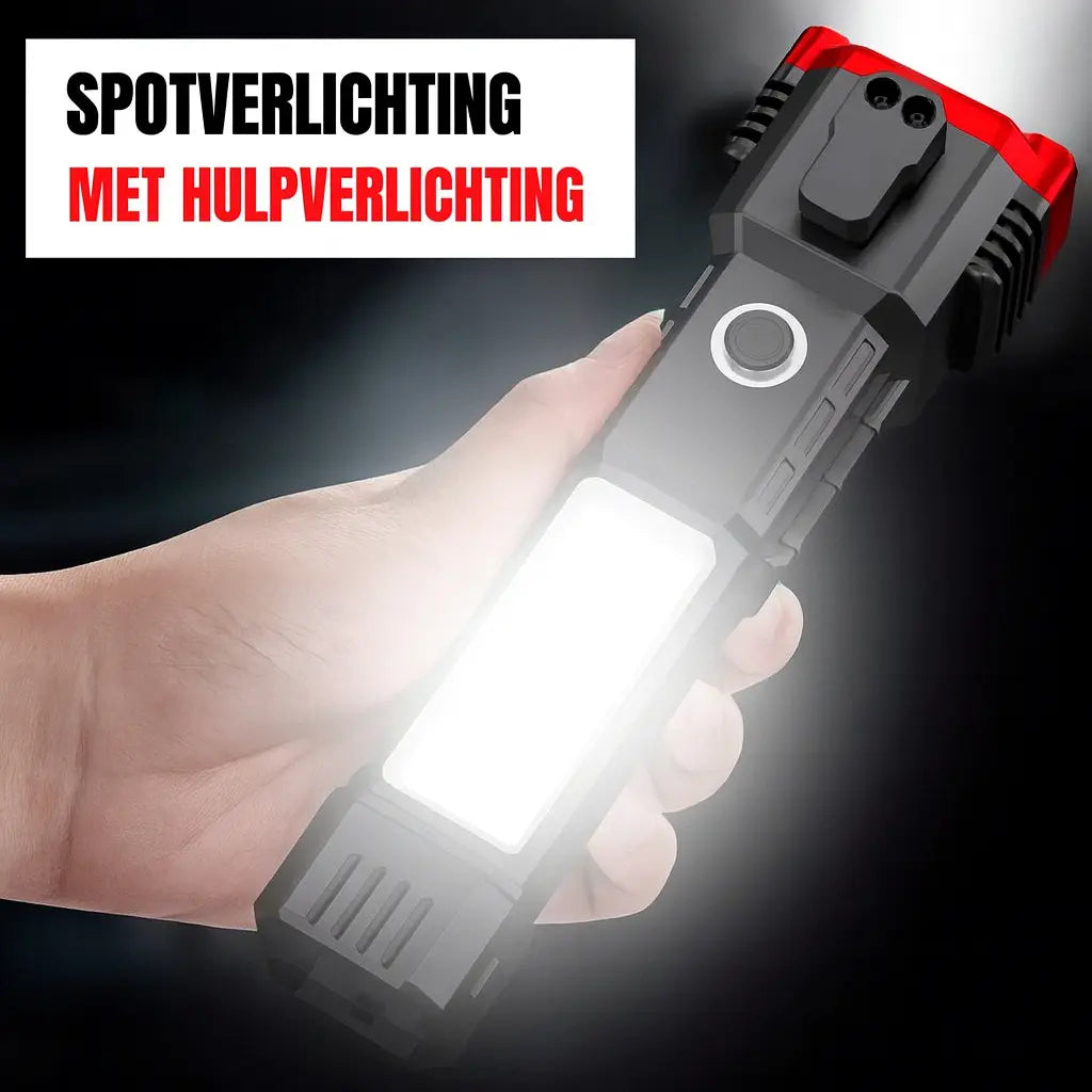 TitanBeam | Onverwoestbare Tactische Lamp 4 in 1 Ultra Kracht