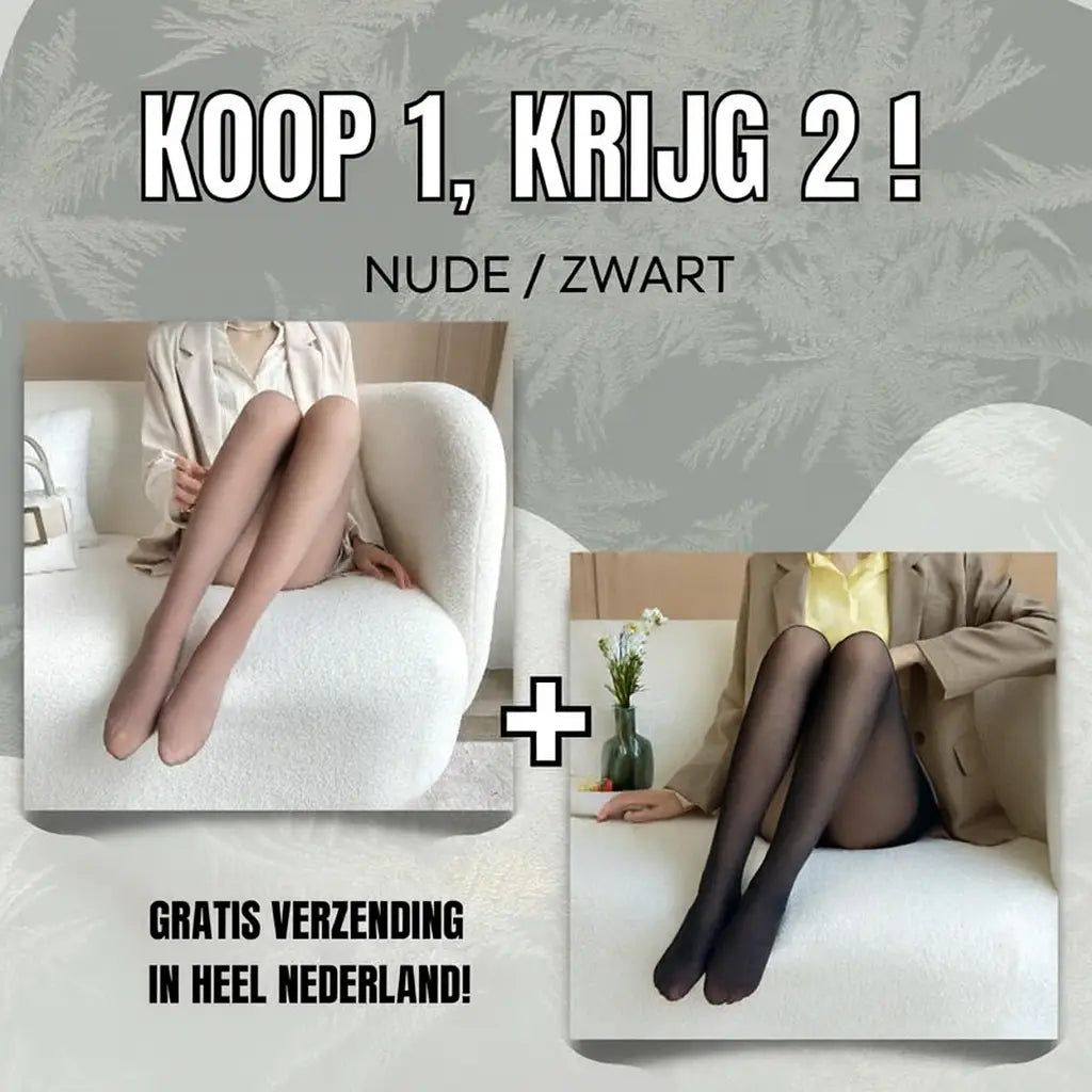 Velulã Collants Peluchés Met Wol