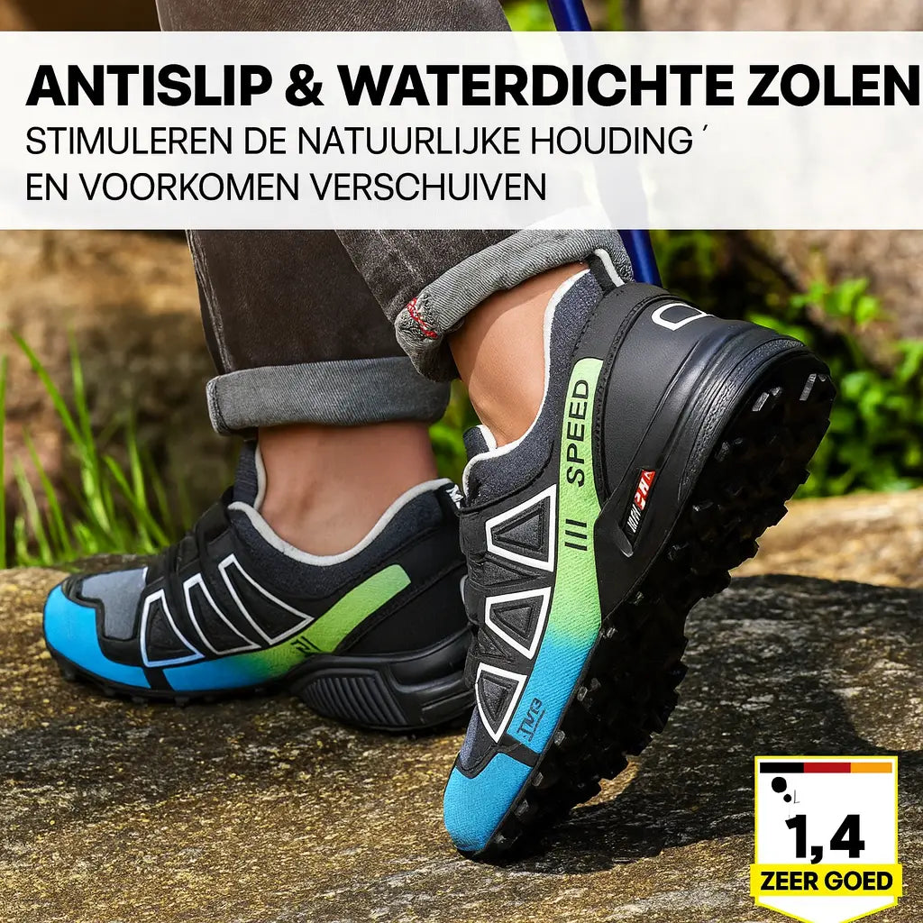 OrthoTrekking Hallux Wandelschoenen en Trekking Schoenen Ergonomisch.