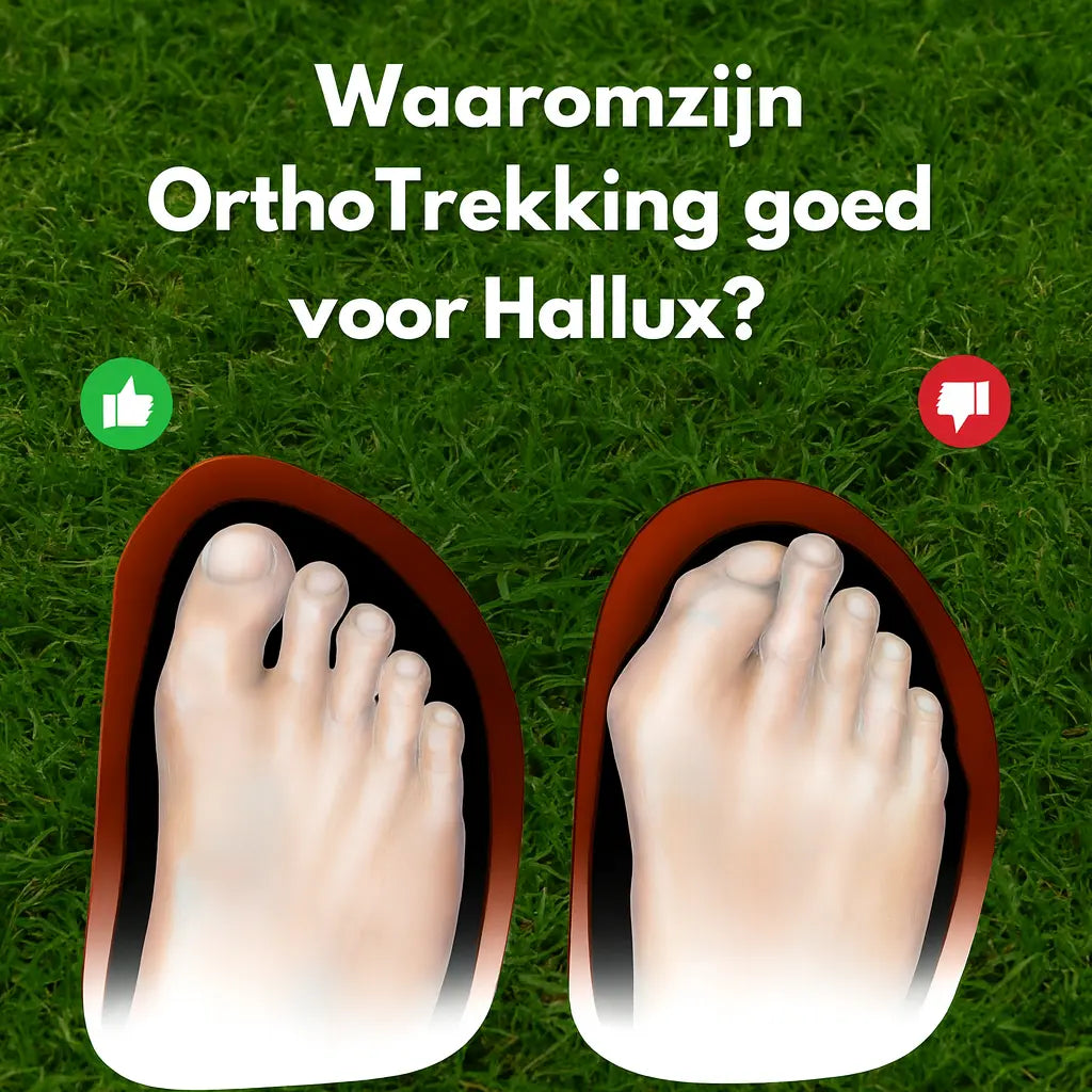 OrthoTrekking Hallux Wandelschoenen en Trekking Schoenen Ergonomisch.