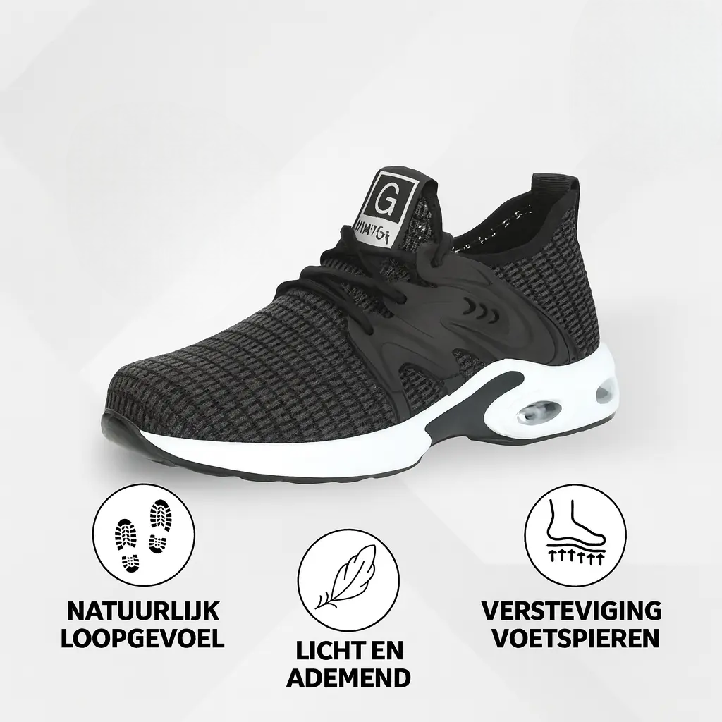 Orthostahl Ergonomische Veiligheidsschoen en Pijnverlichting
