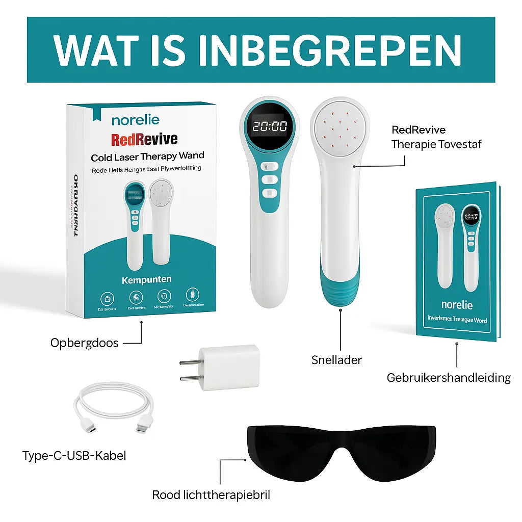 RedRevive Koudlasertherapie-Staf