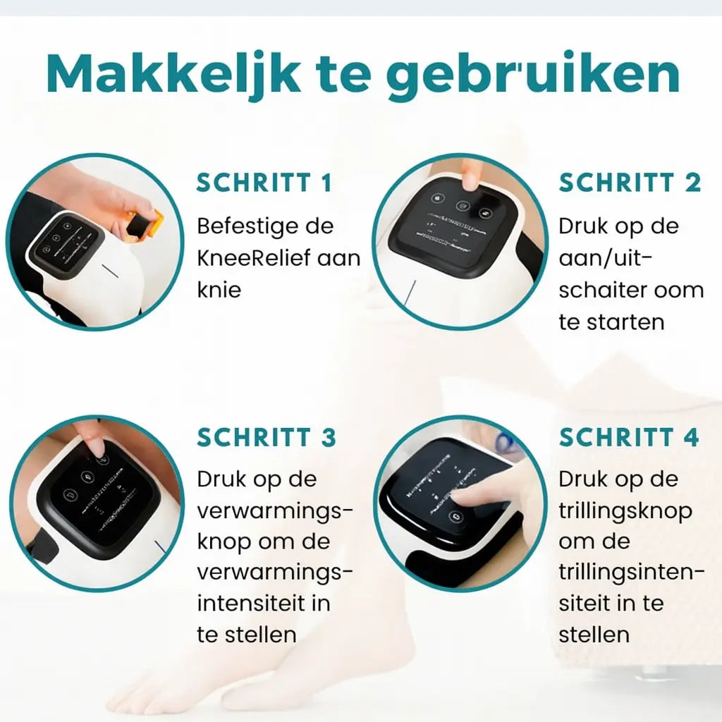 KneeRelief 3-in-1 Knie Massageapparaat