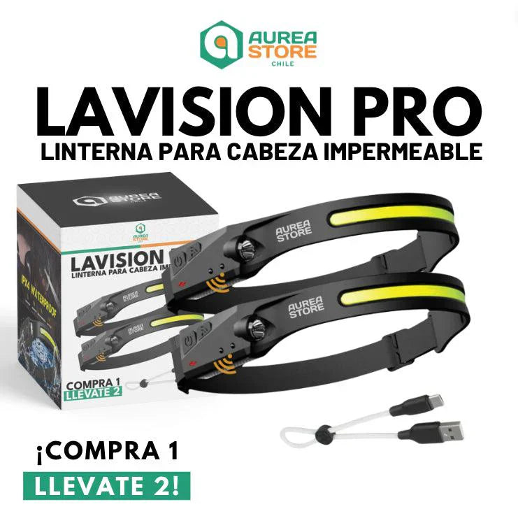 LAVISION PRO Orbital Waterdichte Zaklamp