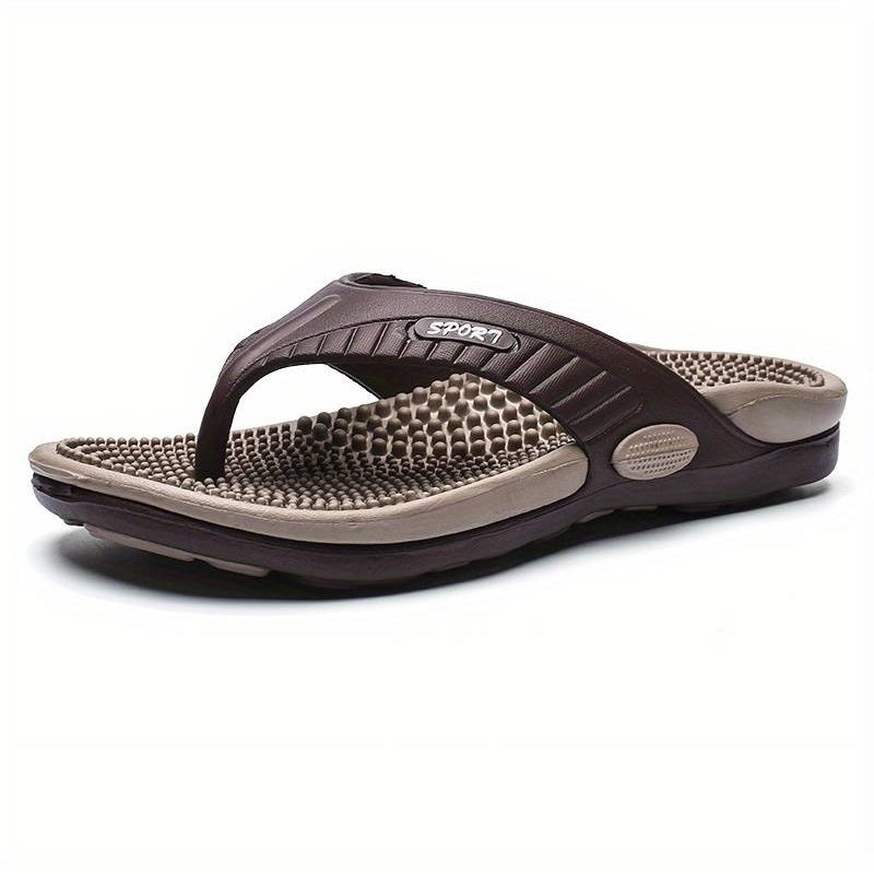 SANDAL SPORT Orthopedische Sport Slipper Bruin