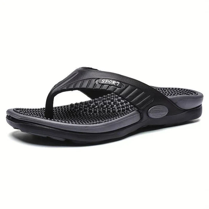 SANDAL SPORT Orthopedische Sport Slipper Bruin