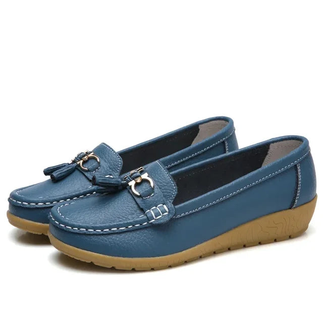 Orthopedische Leren Mocassins