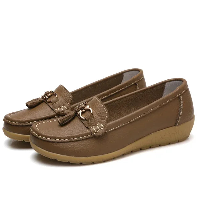 Orthopedische Leren Mocassins