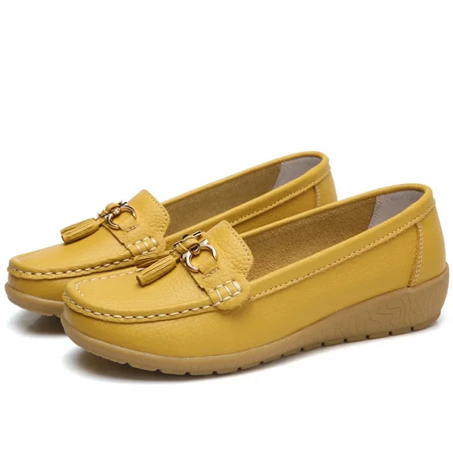 Orthopedische Leren Mocassins