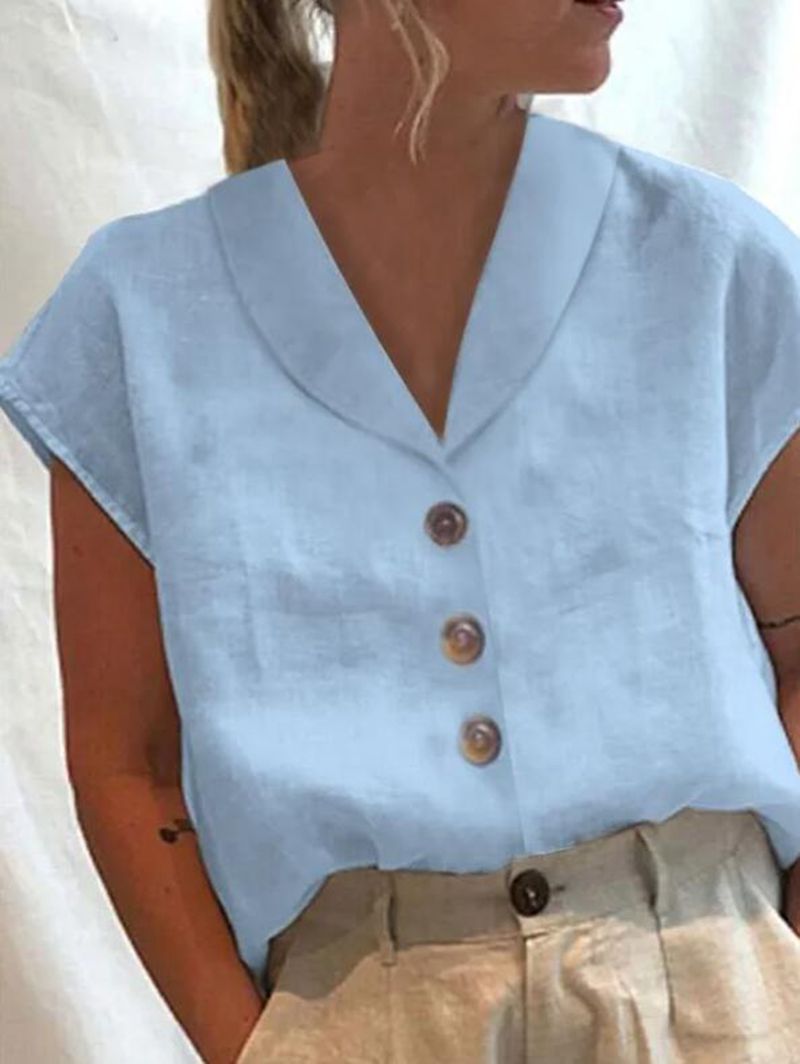 Gasin | Elegante blouse met kraag voor dames