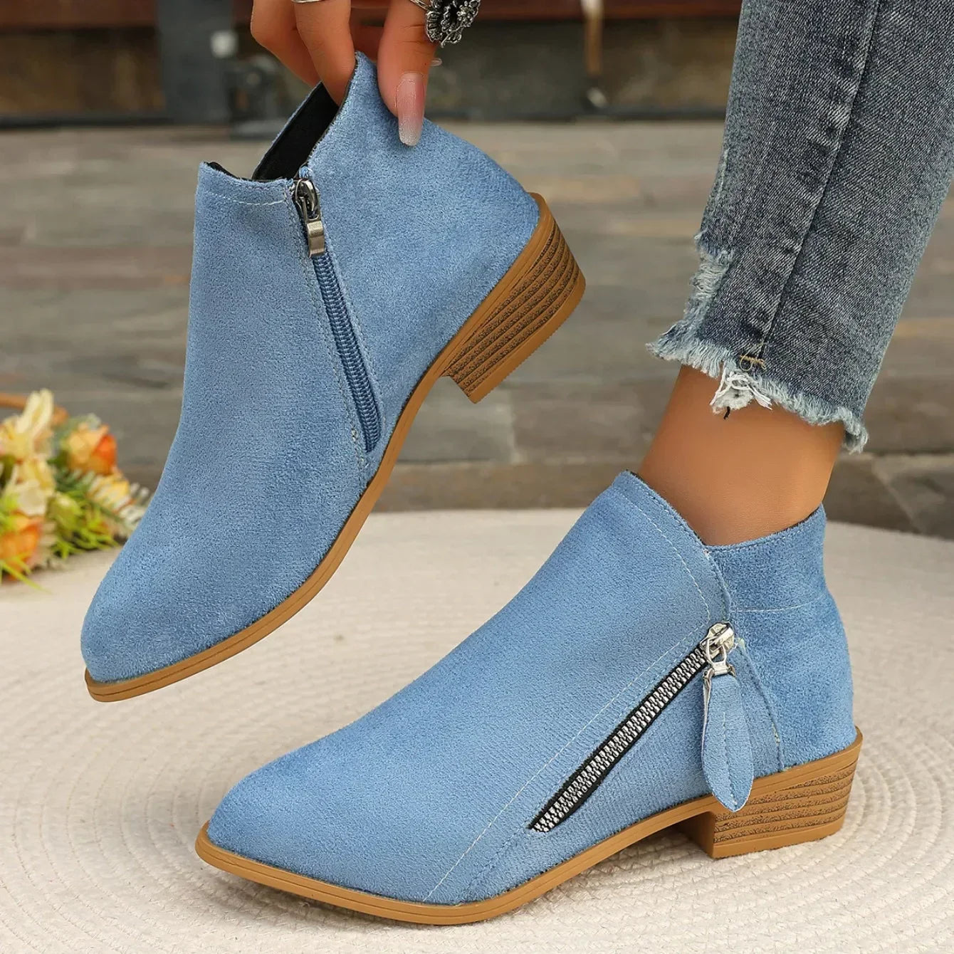 Korte Enkellaarsjes Dames - Elegant | Stil