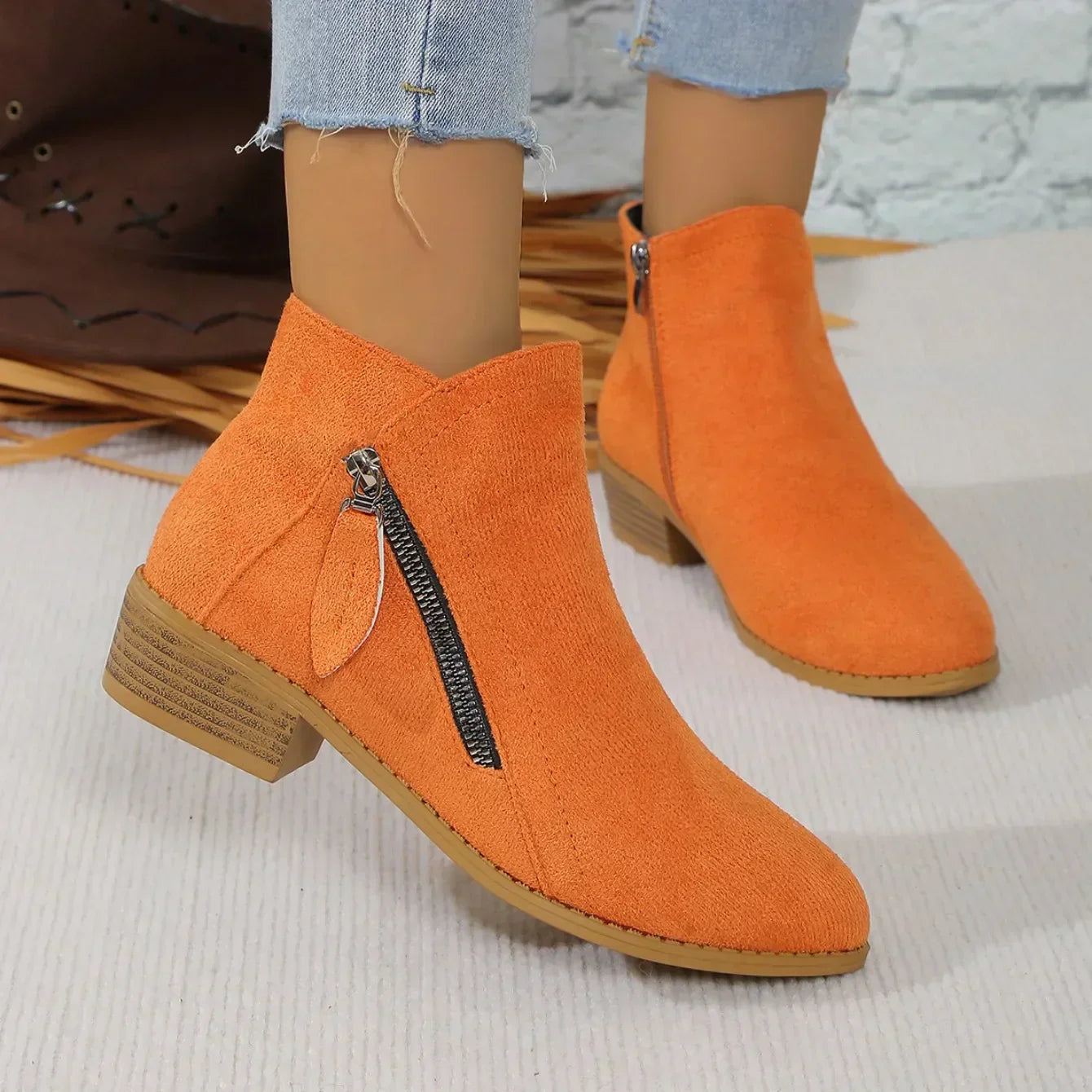 Korte Enkellaarsjes Dames - Elegant | Stil