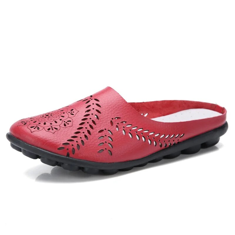Ademende Sandalen - Glans