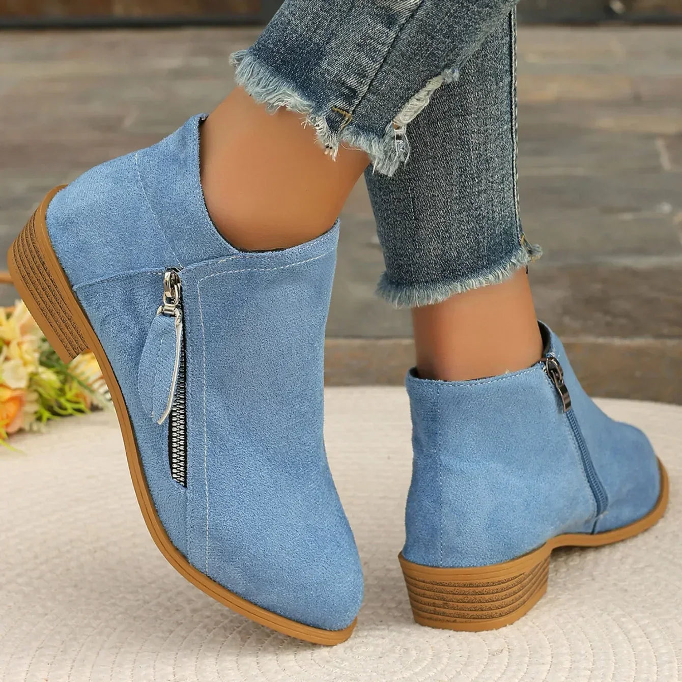 Korte Enkellaarsjes Dames - Elegant | Stil