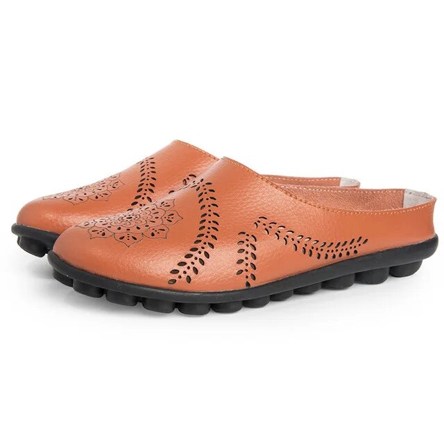 Ademende Sandalen - Glans