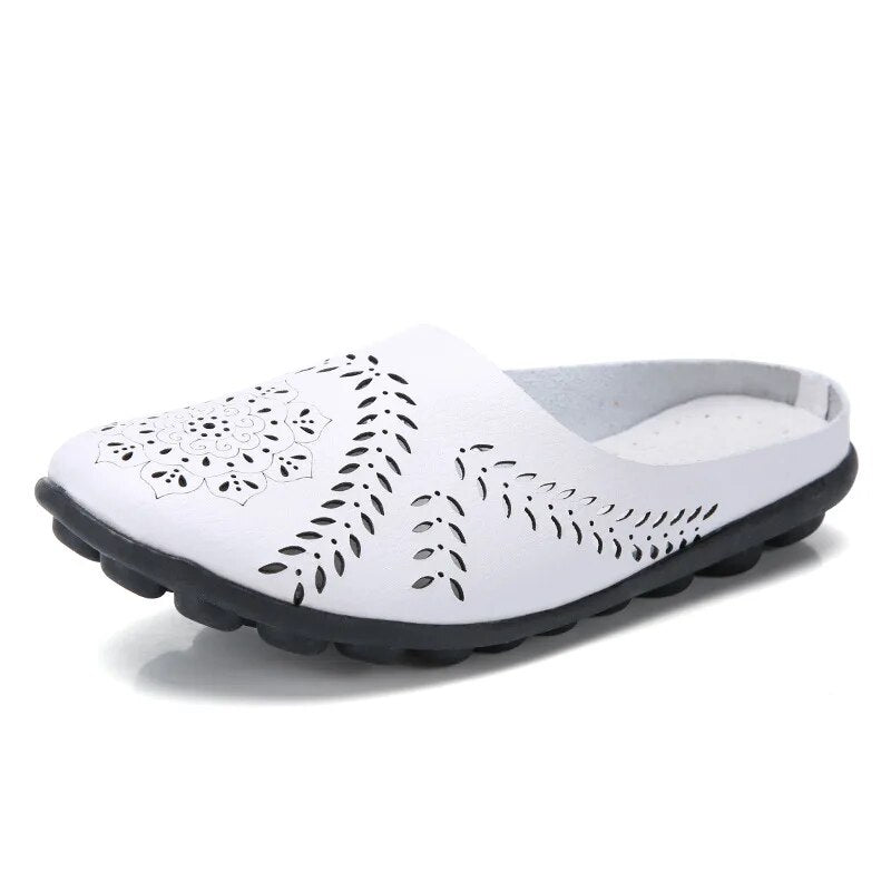 Ademende Sandalen - Glans