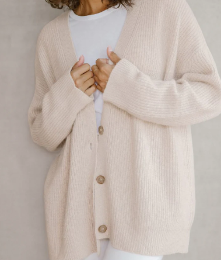 Miya | Cardigan en Kasjmier voor Vrouwen