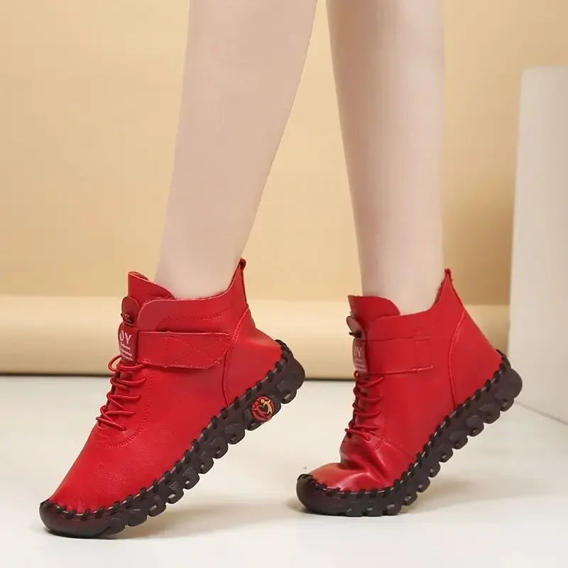 Ultra Comfortabele & Warme Leren Schoenen