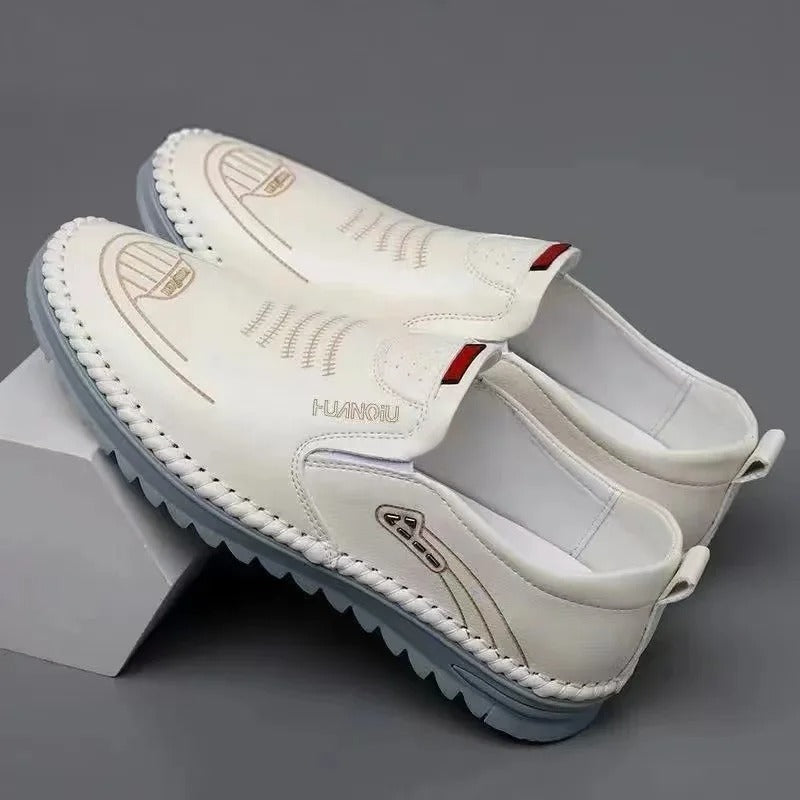Heren Instap Mocassins van Leer | Lorvix