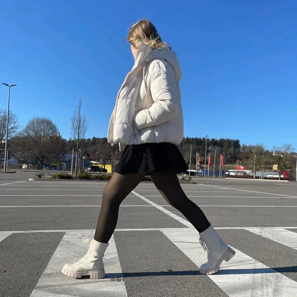 Velulã Collants Peluchés Met Wol