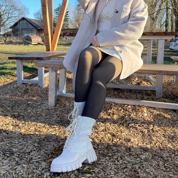 Velulã Collants Peluchés Met Wol