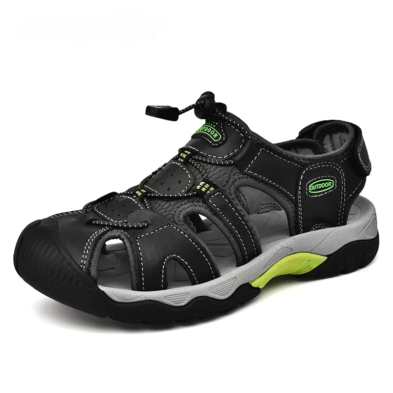 Heren Sandalen van Echt Leer Gladiator