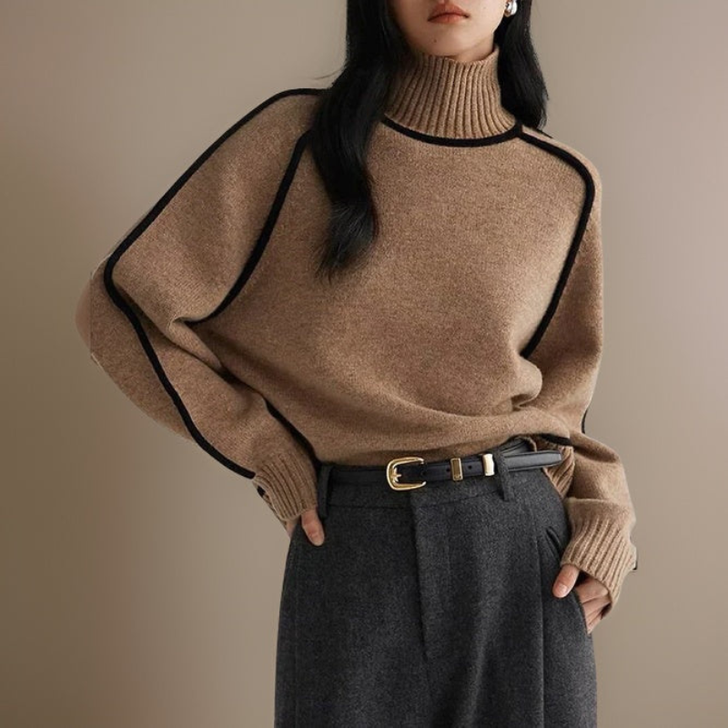 Heidi | Dames trui met col