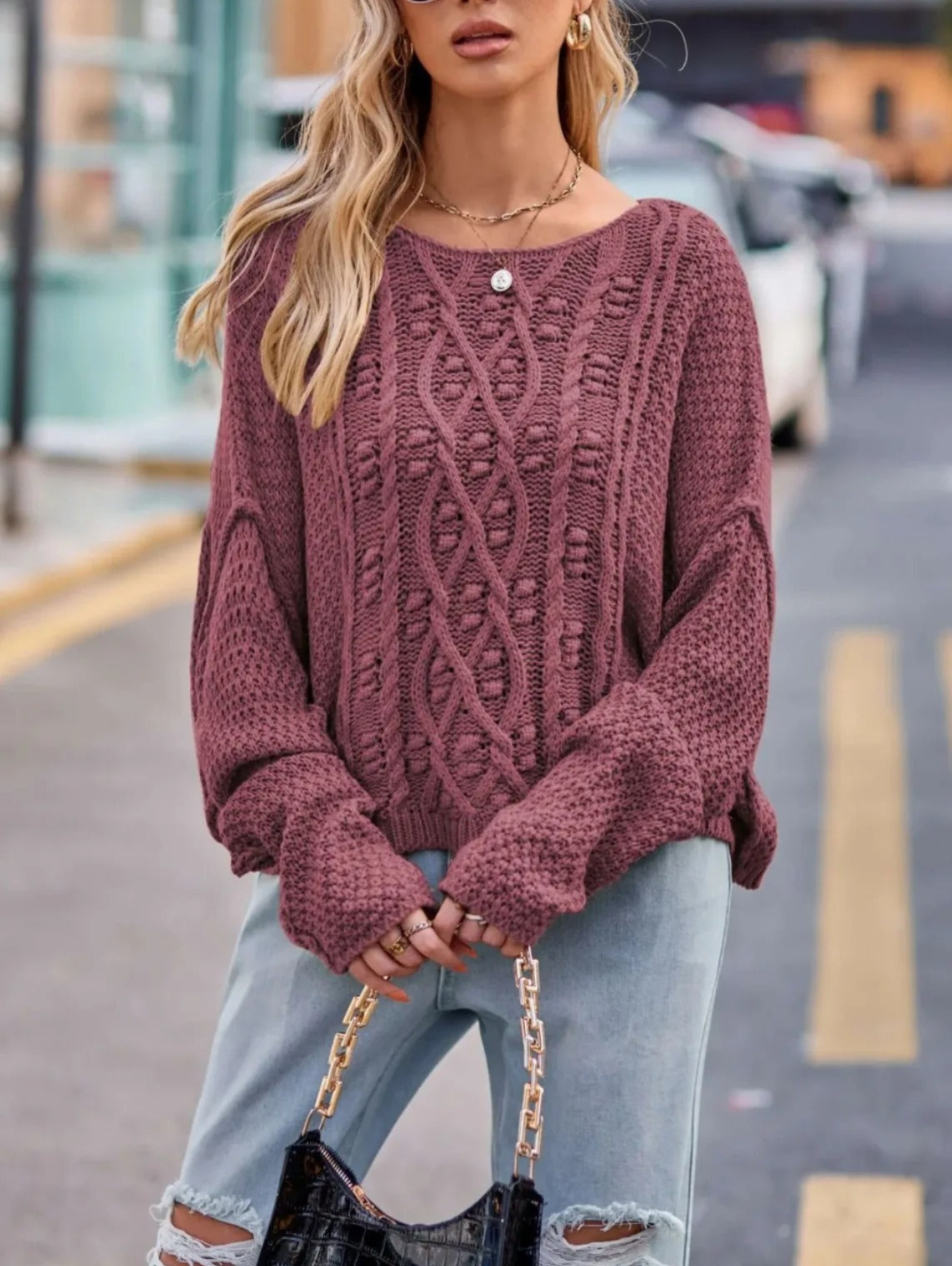 Pull | Warme pull voor dames Raya