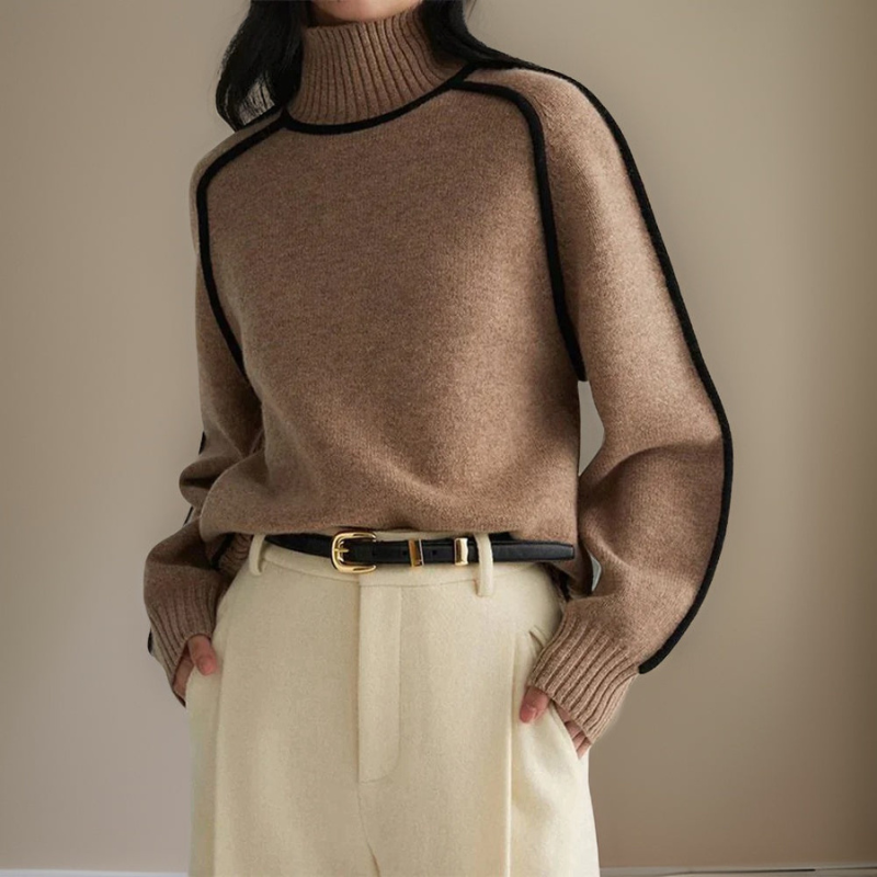Heidi | Dames trui met col