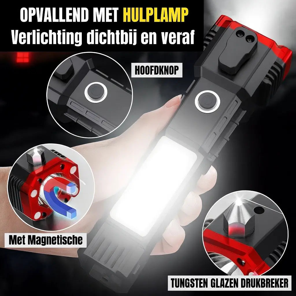 TitanBeam | Onverwoestbare Tactische Lamp 4 in 1 Ultra Kracht