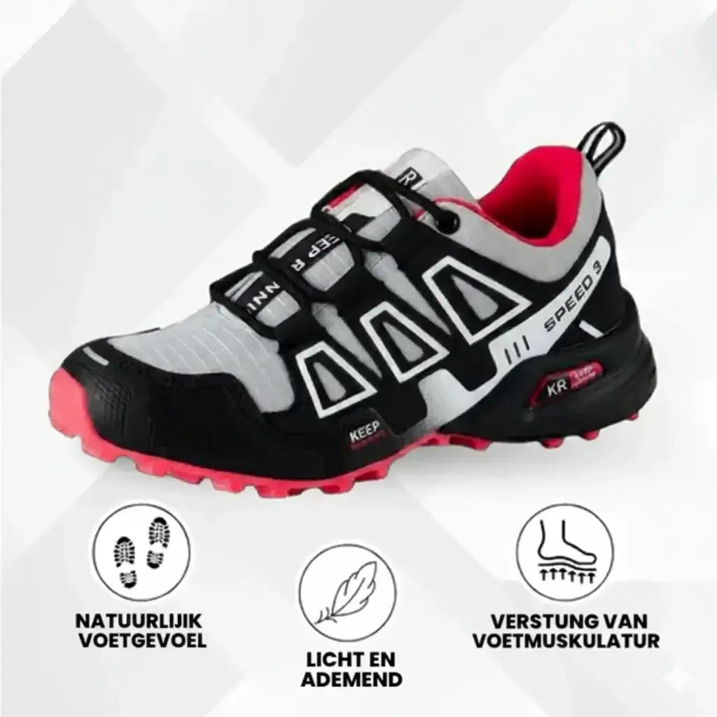 OrthoTrekking Hallux Wandelschoenen en Trekking Schoenen Ergonomisch.