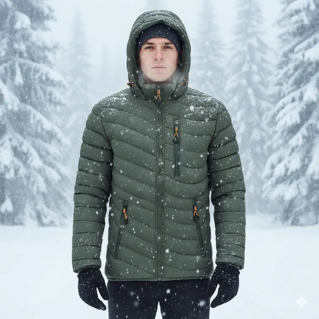 Polarix | Heren Puffer Jacket IceWear Romenzi RZ164