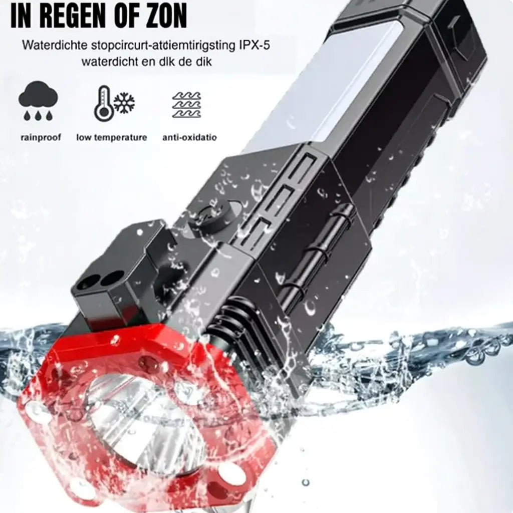 TitanBeam | Onverwoestbare Tactische Lamp 4 in 1 Ultra Kracht