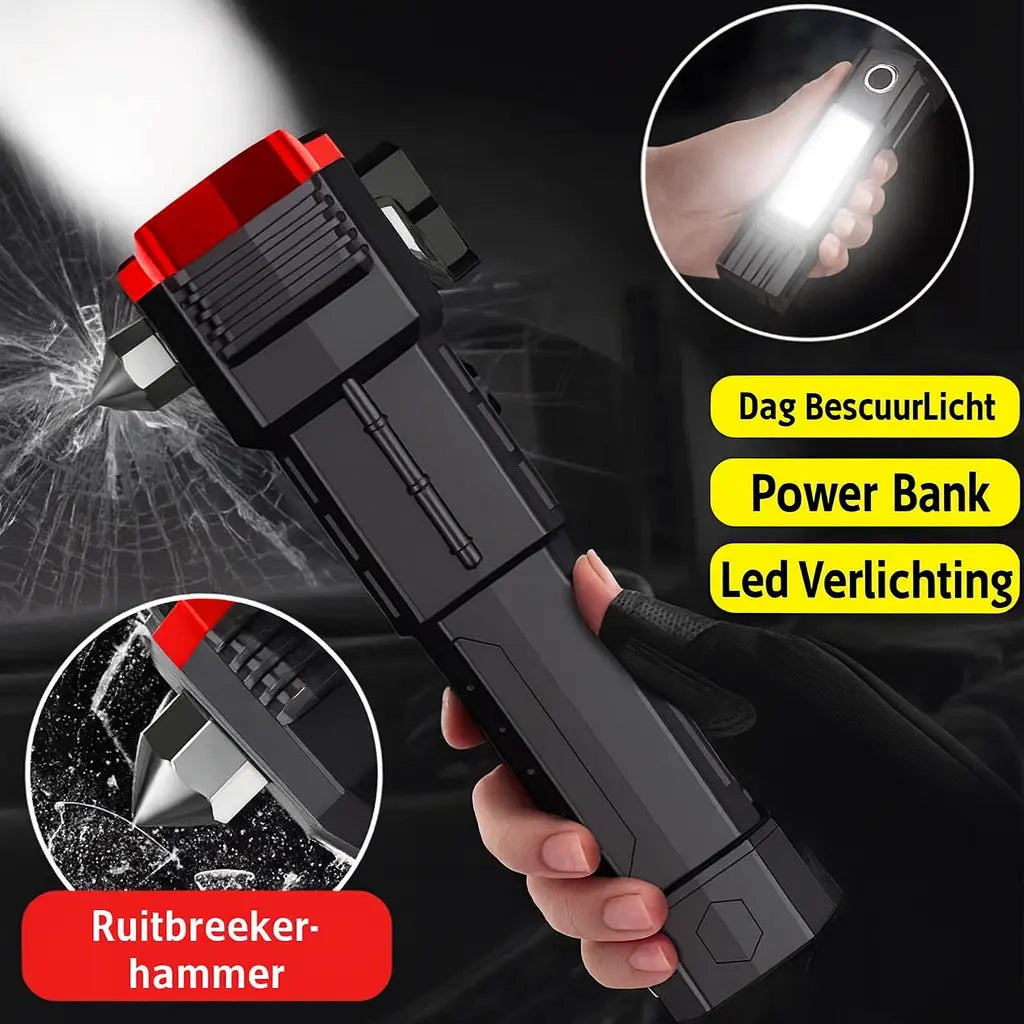 TitanBeam | Onverwoestbare Tactische Lamp 4 in 1 Ultra Kracht