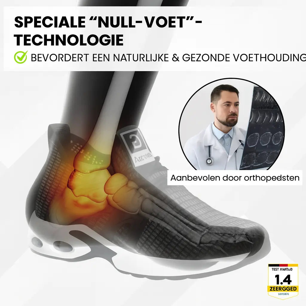 Orthostahl Ergonomische Veiligheidsschoen en Pijnverlichting