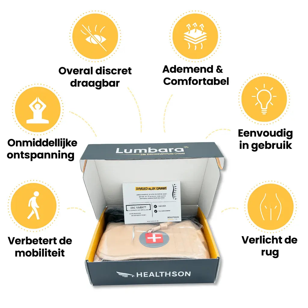 SpineX Lumbara Houdingcorrector