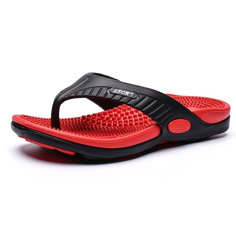 SANDAL SPORT Orthopedische Sport Slipper Bruin