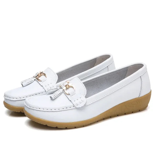 Orthopedische Leren Mocassins