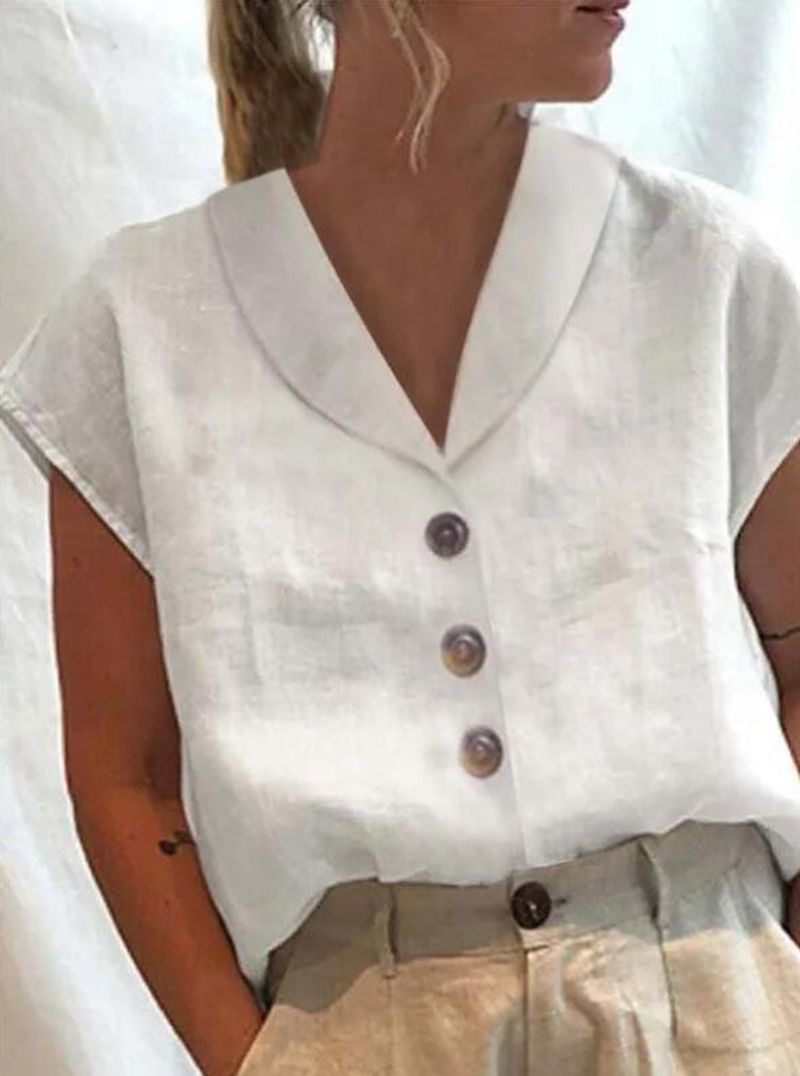 Gasin | Elegante blouse met kraag voor dames