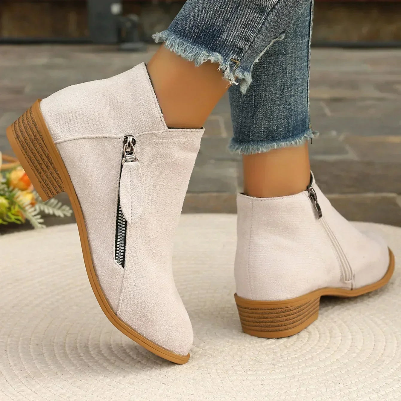 Korte Enkellaarsjes Dames - Elegant | Stil