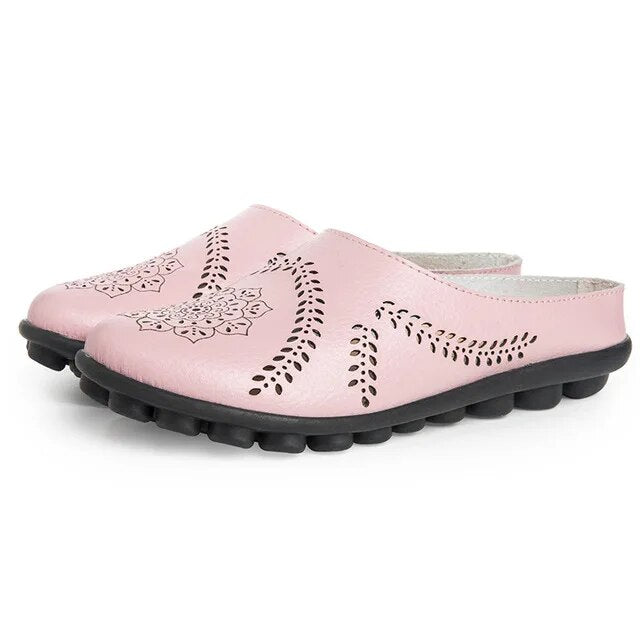 Ademende Sandalen - Glans