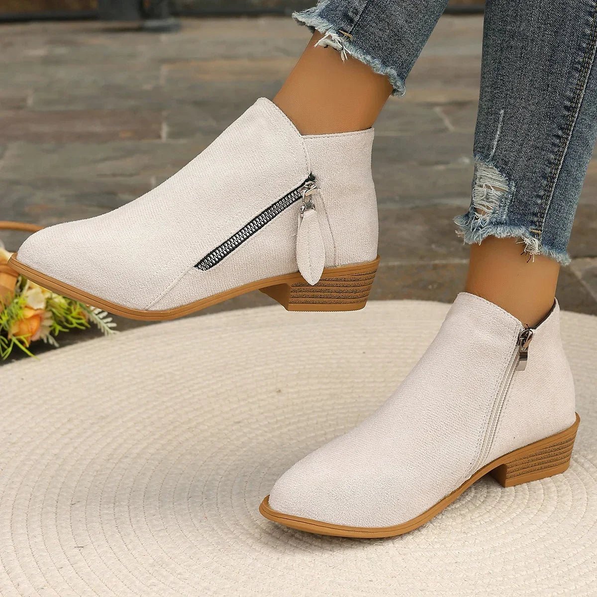 Korte Enkellaarsjes Dames - Elegant | Stil