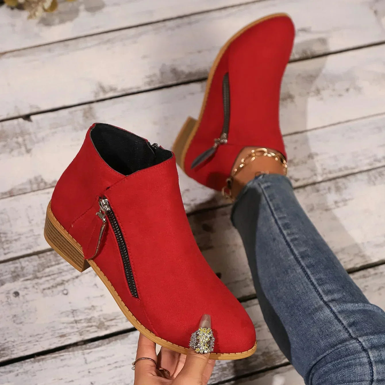 Korte Enkellaarsjes Dames - Elegant | Stil