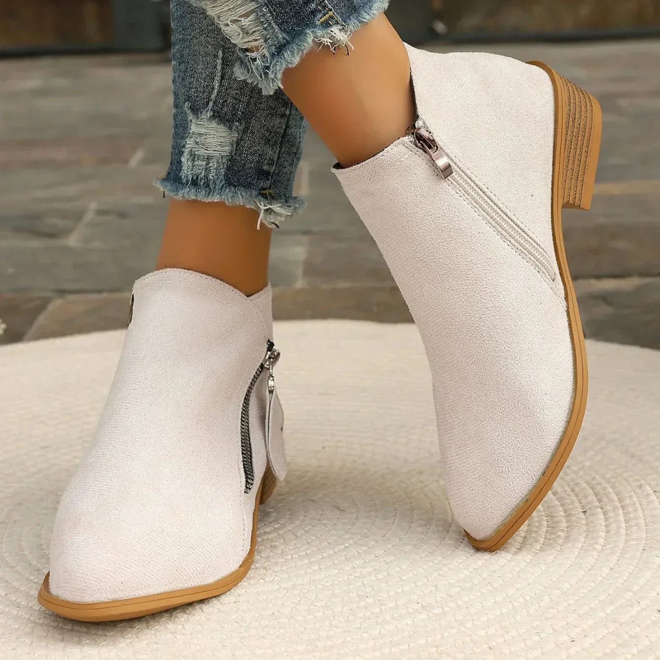Korte Enkellaarsjes Dames - Elegant | Stil