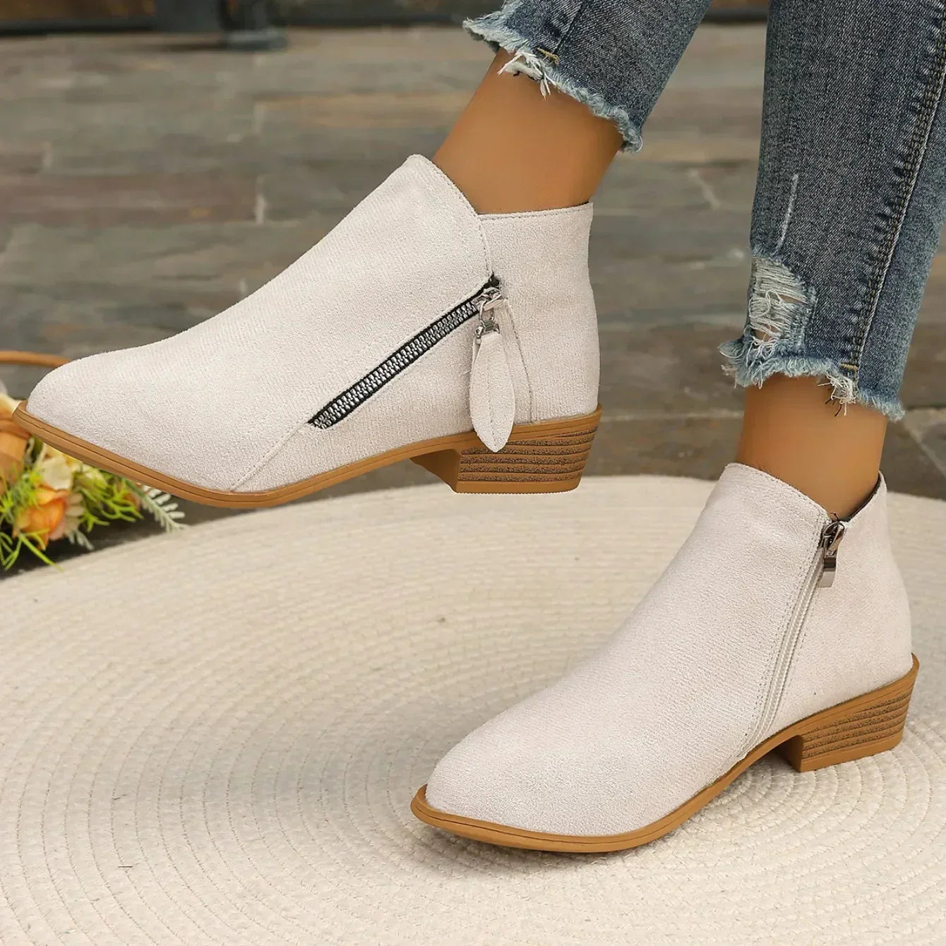 Korte Enkellaarsjes Dames - Elegant | Stil