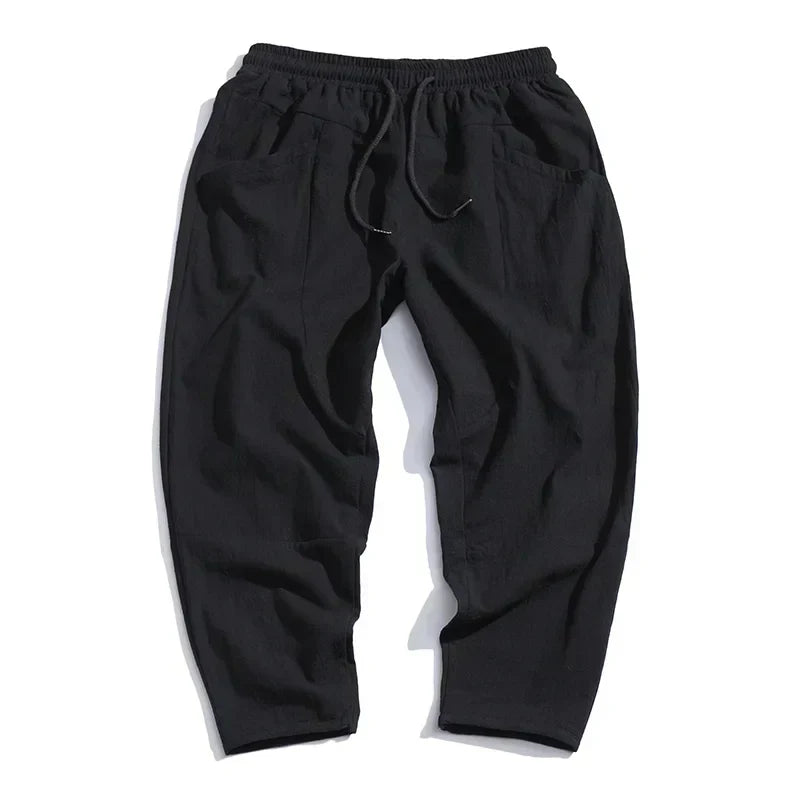 Kyoto Linnen Cropped Broek